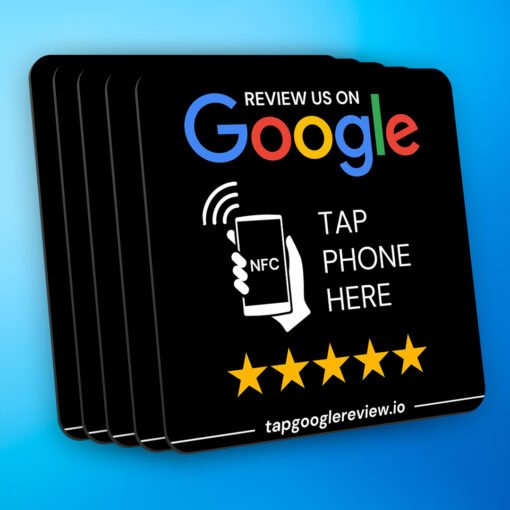 Tap Google Review Table Black