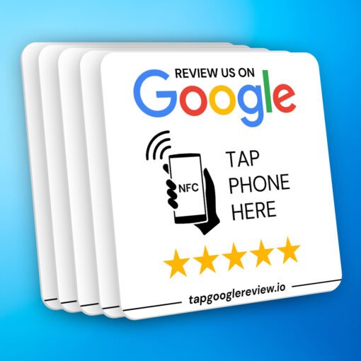 Tap Google Review Table White