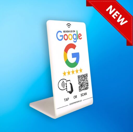 Tap google Review Stand